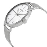  Shop Authentic Calvin Klein Even Quartz White Dial Silver Steel Strap Watch for Women - K7B21126 - Luxxuri