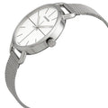  Shop Authentic Calvin Klein Even White Dial Silver Mesh Bracelet Watch for Women - K7B23126 - Luxxuri