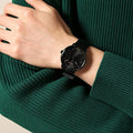  Shop Authentic Calvin Klein High Noon Quartz Black Dial Black Mesh Bracelet Watch for Men - K8M21421 - Luxxuri