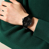 Shop Authentic Calvin Klein High Noon Quartz Black Dial Black Mesh Bracelet Watch for Men - K8M21421 - Luxxuri