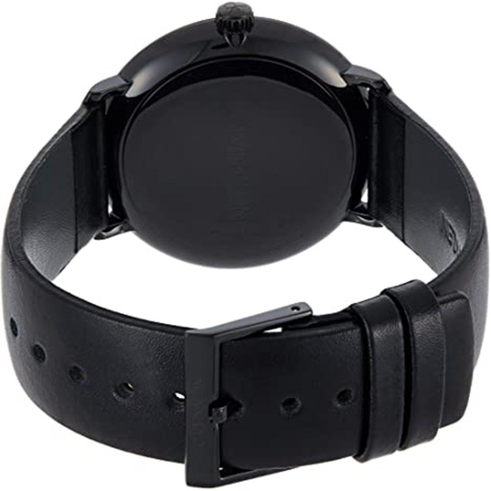  Shop Authentic Calvin Klein High Noon Quartz Black Dial Black Leather Strap Watch for Men - K8M214CB - Luxxuri