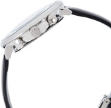  Shop Authentic Calvin Klein High Noon Chronograph Blue Dial Black Leather Strap Watch for Men - K8M271CN - Luxxuri