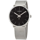  Shop Authentic Calvin Klein High Noon Black Dial Silver Mesh Bracelet Watch for Men - K8M21121 - Luxxuri