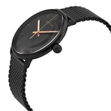  Shop Authentic Calvin Klein High Noon Quartz Black Dial Black Mesh Bracelet Watch for Men - K8M21421 - Luxxuri