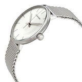  Shop Authentic Calvin Klein White Dial Silver Mesh Bracelet Watch for Women - K8M21126 - Luxxuri
