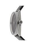  Shop Authentic Calvin Klein Accent Black Dial Black Leather Strap Watch for Women - K2Y231C3 - Luxxuri