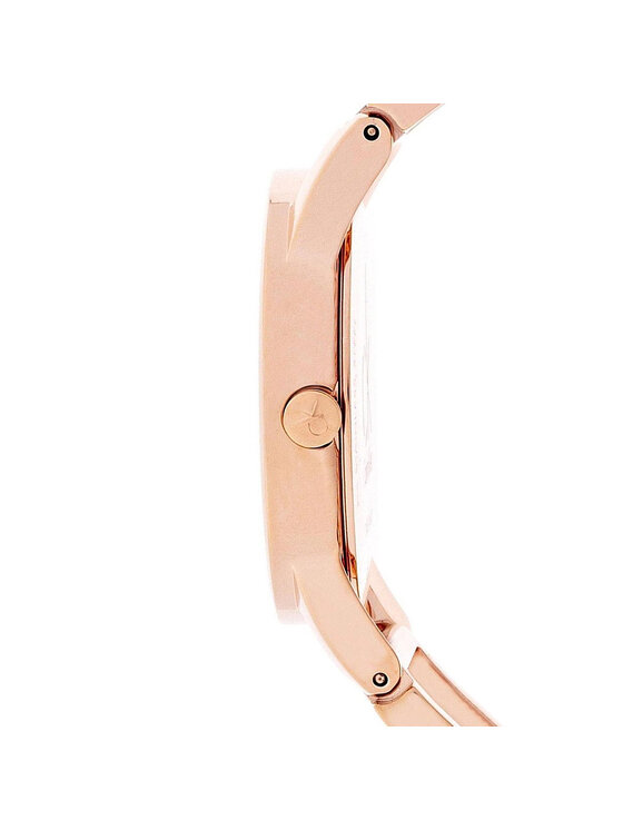  Shop Authentic Calvin Klein Stately White Dial Rose Gold Steel Strap Watch for Women - K3G23626 - Luxxuri