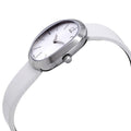  Shop Authentic Calvin Klein Incentive White Dial White Leather Strap Watch for Women - K3P231L6 - Luxxuri
