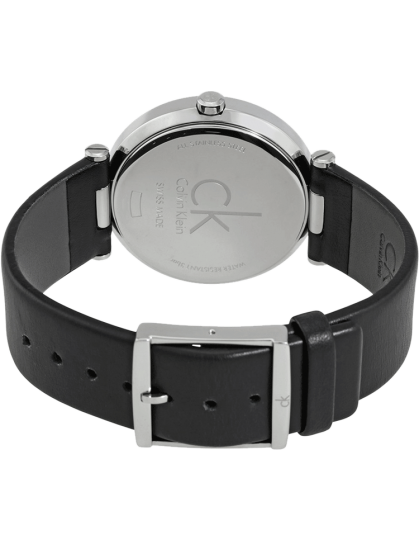  Shop Authentic Calvin Klein Sight Black Dial Black Leather Strap Watch for Men - K1S21102 - Luxxuri