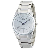 Shop Authentic Calvin Klein Bold White Dial Silver Steel Strap Watch for Men - K2241120 - Luxxuri
