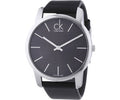  Shop Authentic Calvin Klein City Black Dial Black Leather Strap Watch for Men - K2G21107 - Luxxuri