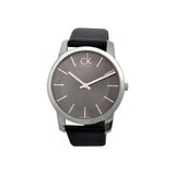  Shop Authentic Calvin Klein City Black Dial Black Leather Strap Watch for Men - K2G21107 - Luxxuri