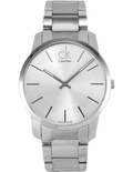  Shop Authentic Calvin Klein City Silver Dial Silver Steel Strap Watch for Men - K2G21126 - Luxxuri