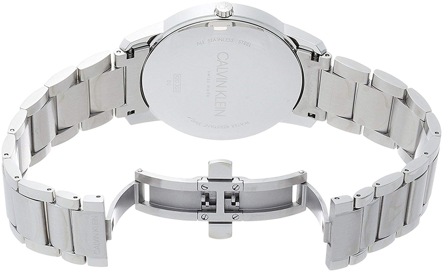  Shop Authentic Calvin Klein City Blue Dial Silver Steel Strap Watch for Men - K2G2114N - Luxxuri