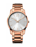  Shop Authentic Calvin Klein City White Dial Rose Gold Steel Strap Watch for Men - K2G21646 - Luxxuri