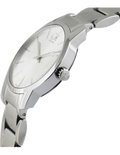  Shop Authentic Calvin Klein City Silver Dial Silver Steel Strap Watch for Women - K2G23126 - Luxxuri