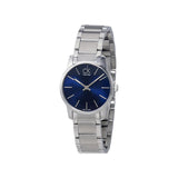 Shop Authentic Calvin Klein City Blue Dial Silver Steel Strap Watch for Women - K2G2314N - Luxxuri
