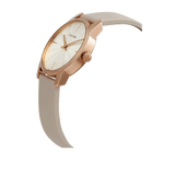  Shop Authentic Calvin Klein City Silver Dial White Leather Strap Watch for Women - K2G236X6 - Luxxuri