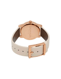  Shop Authentic Calvin Klein City Silver Dial White Leather Strap Watch for Women - K2G236X6 - Luxxuri