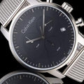  Shop Authentic Calvin Klein City Chronograph Black Dial Silver Mesh Bracelet Watch for Men - K2G27121 - Luxxuri