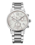  Shop Authentic Calvin Klein City White Dial Silver Steel Strap Watch for Men - K2G27146 - Luxxuri