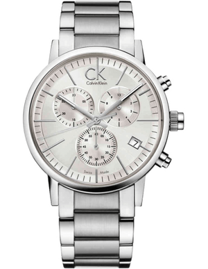  Shop Authentic Calvin Klein City White Dial Silver Steel Strap Watch for Men - K2G27146 - Luxxuri