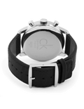  Shop Authentic Calvin Klein City Chronograph Black Dial Black Leather Strap Watch for Men - K2G271C3 - Luxxuri