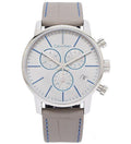  Shop Authentic Calvin Klein City Chronograph White Dial White Leather Strap Watch for Men - K2G271Q4 - Luxxuri