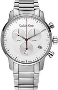  Shop Authentic Calvin Klein City Chronograph White Dial Silver Steel Strap Watch for Men - K2G271Z6 - Luxxuri