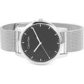  Shop Authentic Calvin Klein City Chronograph Black Dial Silver Mesh Bracelet Watch for Men - K2G2G121 - Luxxuri