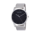  Shop Authentic Calvin Klein City Chronograph Black Dial Silver Mesh Bracelet Watch for Men - K2G2G121 - Luxxuri