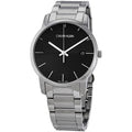  Shop Authentic Calvin Klein City Black Dial Silver Steel Strap Watch for Men - K2G2G14C - Luxxuri