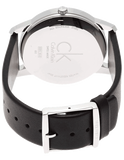  Shop Authentic Calvin Klein City White Dial Black Leather Strap Watch for Men - K2G2G1CD - Luxxuri