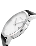  Shop Authentic Calvin Klein City Silver Dial Black Steel Strap Watch for Men - K2G2G1CX - Luxxuri