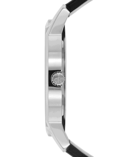 Shop Authentic Calvin Klein City Silver Dial Black Steel Strap Watch for Men - K2G2G1CX - Luxxuri