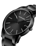 Shop Authentic Calvin Klein City Quartz Black Dial Black Steel Strap Watch for Men - K2G2G4B1 - Luxxuri