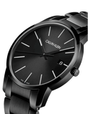  Shop Authentic Calvin Klein City Quartz Black Dial Black Steel Strap Watch for Men - K2G2G4B1 - Luxxuri