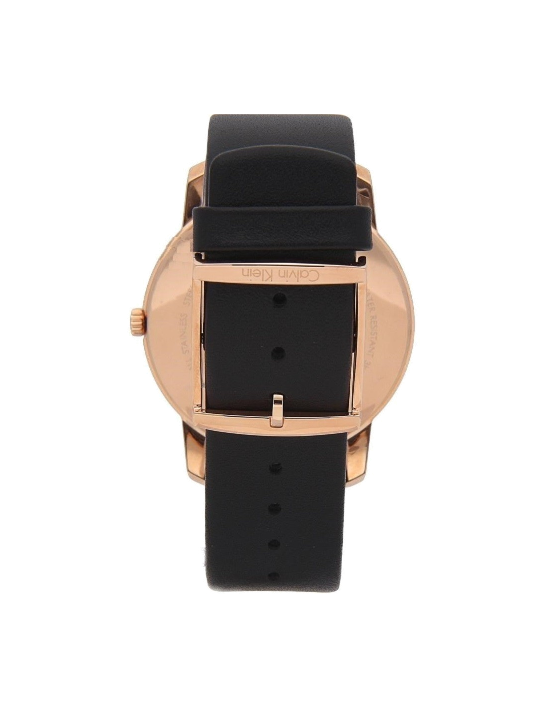  Shop Authentic Calvin Klein City Quartz Grey Dial Black Leather Strap Watch for Men - K2G2G6C3 - Luxxuri