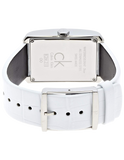  Shop Authentic Calvin Klein Window White Dial White Leather Strap Watch for Men - K2M21120 - Luxxuri