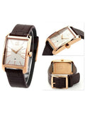  Shop Authentic Calvin Klein Window White Dial Brown Leather Strap Watch for Women - K2M23620 - Luxxuri