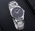  Shop Authentic Calvin Klein Stately Black Dial Silver Steel Strap Watch for Women - K3G23121 - Luxxuri