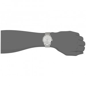  Shop Authentic Calvin Klein Minimal Silver Dial Silver Mesh Bracelet Watch for Men - K3M2112Z - Luxxuri