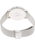  Shop Authentic Calvin Klein Minimal Silver Dial Silver Mesh Bracelet Watch for Men - K3M2112Z - Luxxuri