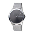  Shop Authentic Calvin Klein Minimal Grey Dial Silver Mesh Bracelet Watch for Men - K3M211Y3 - Luxxuri
