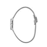  Shop Authentic Calvin Klein Minimal Black Dial Silver Mesh Bracelet Watch for Women - K3M53151 - Luxxuri