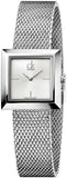  Shop Authentic Calvin Klein Mark Silver Dial Silver Mesh Bracelet Watch for Women - K3R23126 - Luxxuri