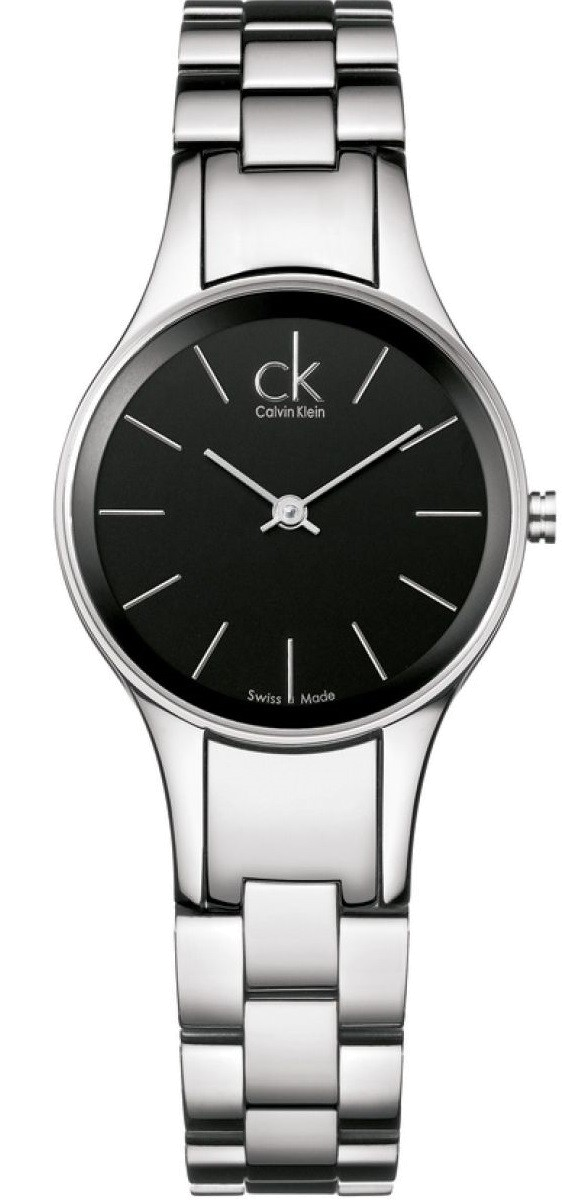  Shop Authentic Calvin Klein Simplicity Black Dial Silver Steel Strap Watch for Women - K4323130 - Luxxuri