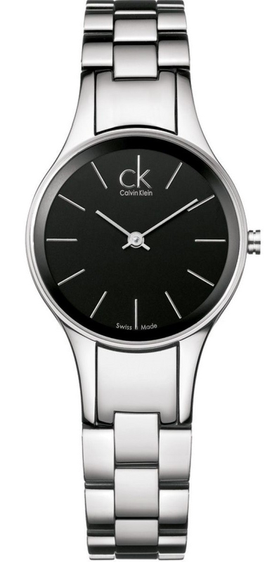  Shop Authentic Calvin Klein Simplicity Black Dial Silver Steel Strap Watch for Women - K4323130 - Luxxuri