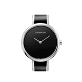  Shop Authentic Calvin Klein Seduce Black Dial Two Tone Steel Strap Watch for Women - K4E2N111 - Luxxuri