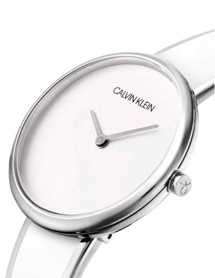  Shop Authentic Calvin Klein Seduce White Dial Two Tone Steel Strap Watch for Women - K4E2N116 - Luxxuri